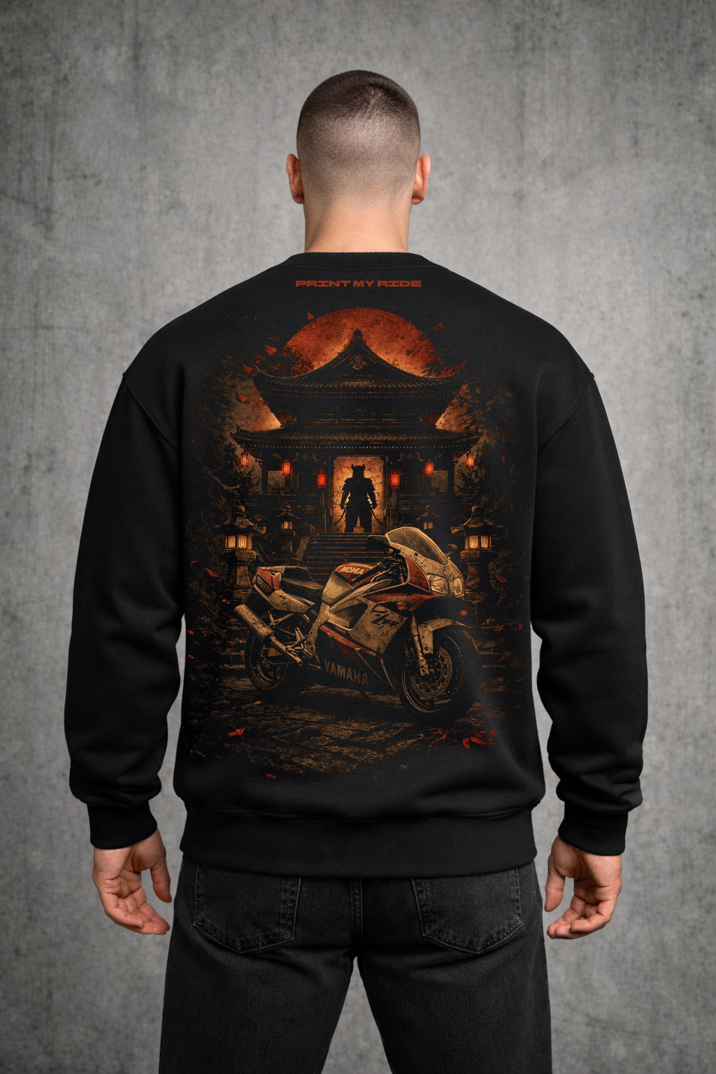SAMURAI RIDER™- Crewneck| Print My Ride