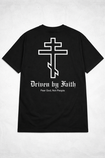 DRIVEN BY FAITH™- Oversized тениска| Print My Ride