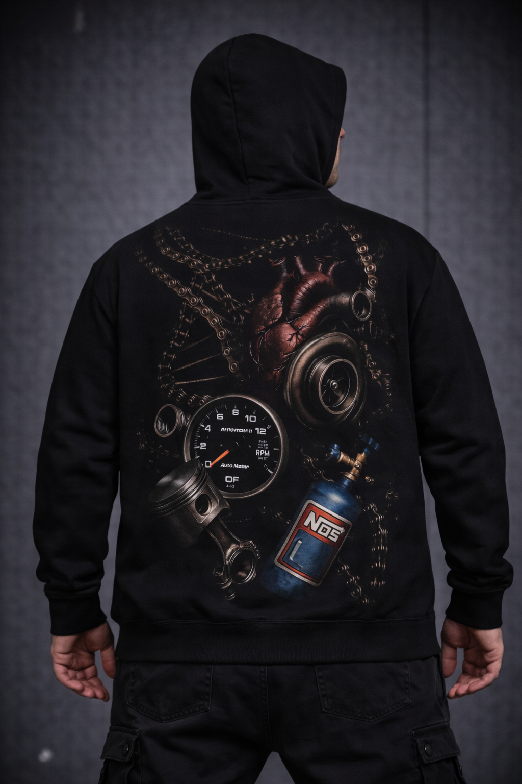 TURBO HEART™- Hoodie| Print My Ride