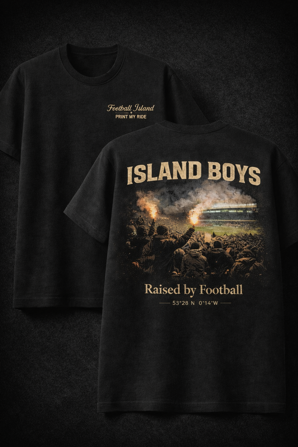 ISLAND BOYS Tee – Football Island × Print My Ride
