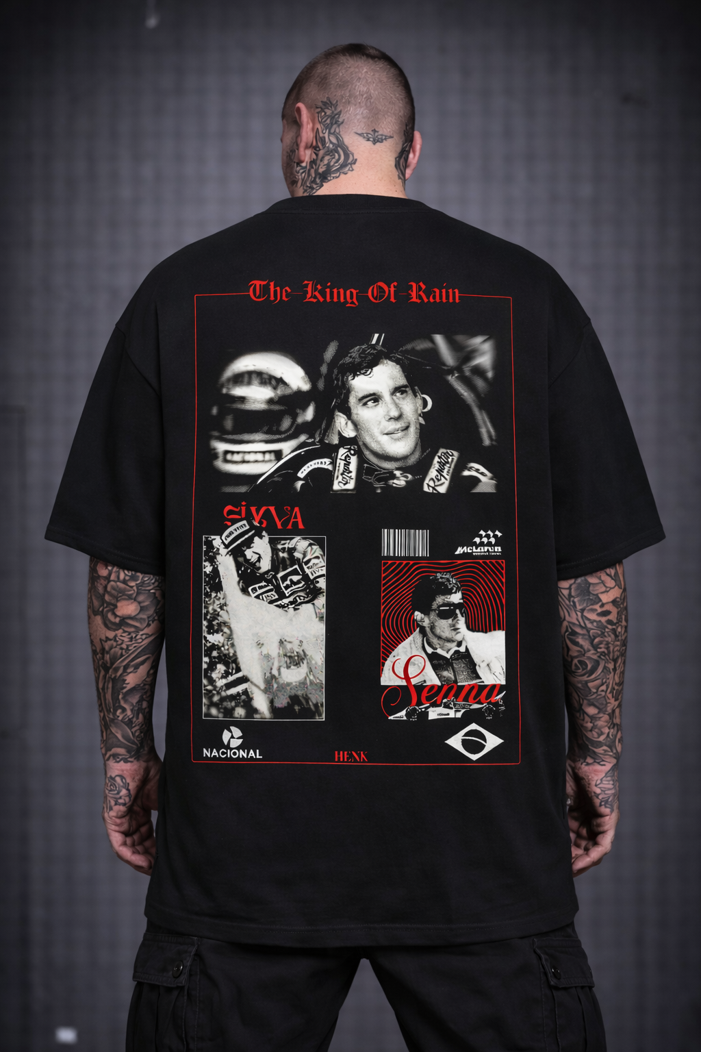 King of Rain™- Oversized тениска| Print My Ride