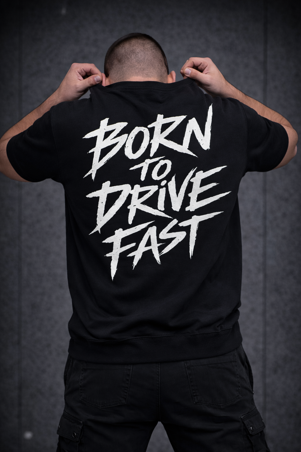 BORN TO DRIVE FAST™- Oversized тенсика| Print My Ride