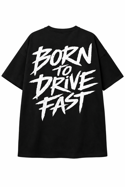 BORN TO DRIVE FAST™- Oversized тенсика| Print My Ride