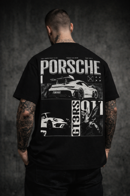 Porsche GT3 RS Tee- Oversized тениска| Print My Ride