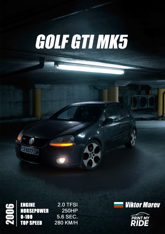 Уникален постер на твоята кола – изработен по снимка | Print My Ride