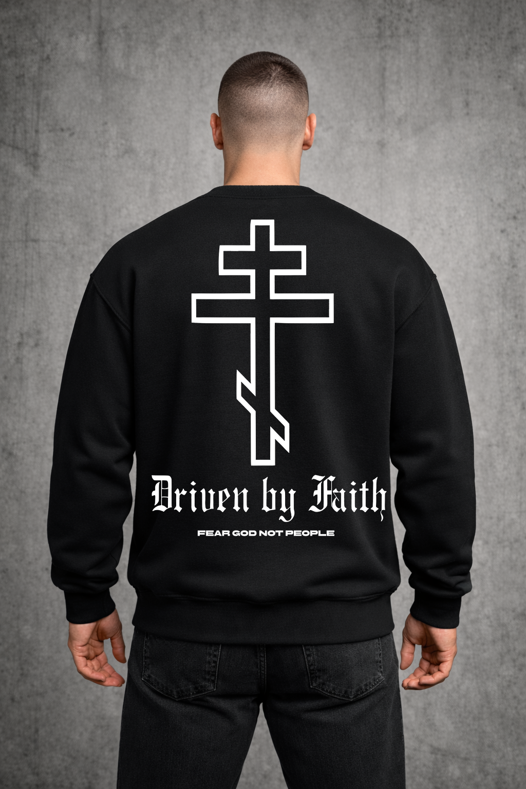 DRIVEN BY FAITH™- CREWNECK| Print My Ride